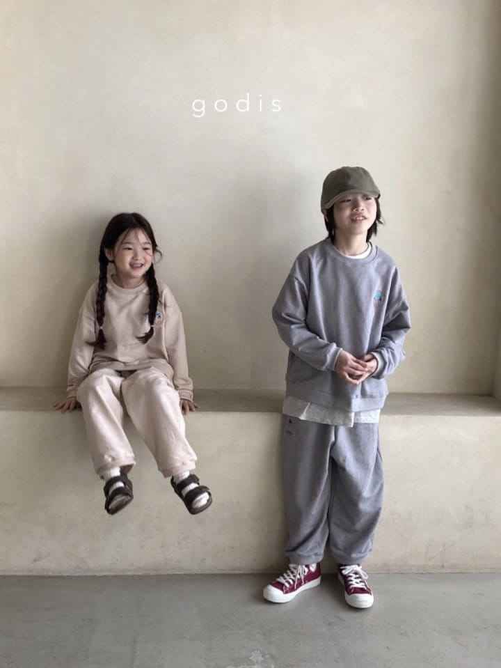Godis - Korean Children Fashion - #kidsshorts - Pigment Sweatshirt - 10
