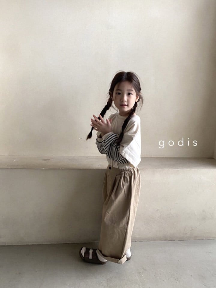 Godis - Korean Children Fashion - #kidsshorts - Two tuck Pants - 8