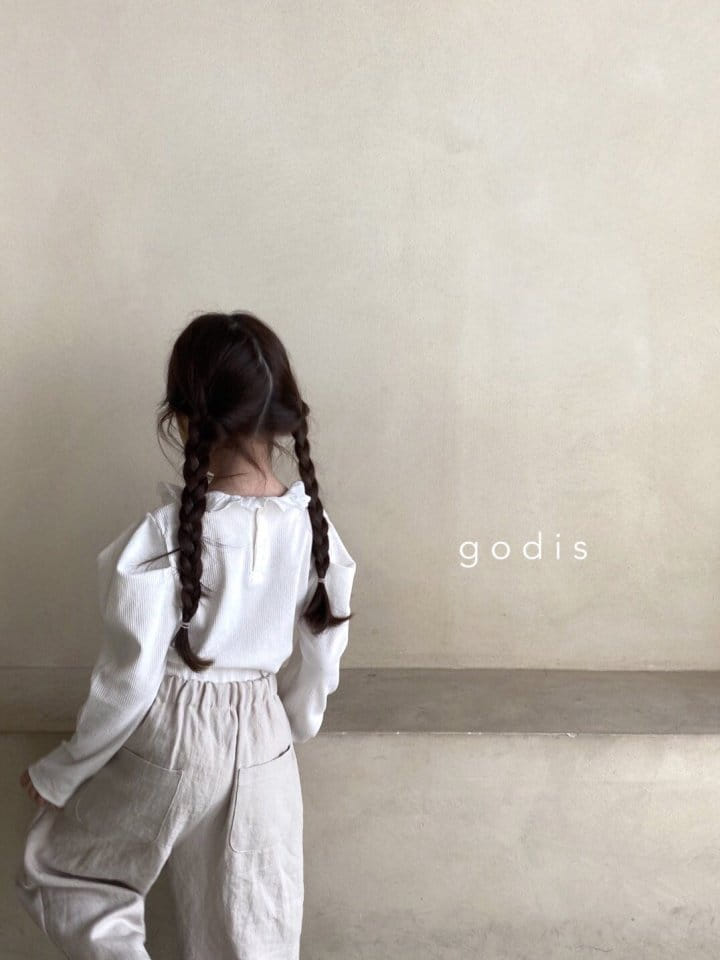 Godis - Korean Children Fashion - #kidzfashiontrend - Lace Frill Tee - 6