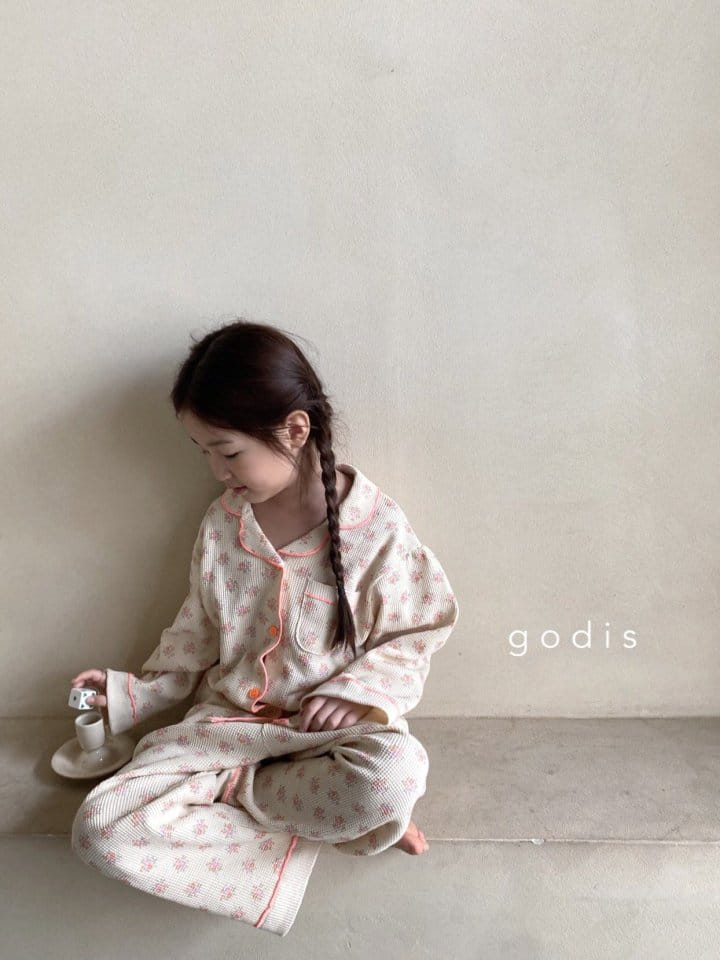 Godis - Korean Children Fashion - #littlefashionista - Waffle Pajama - 3