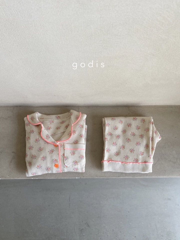 Godis - Korean Children Fashion - #minifashionista - Waffle Pajama - 5
