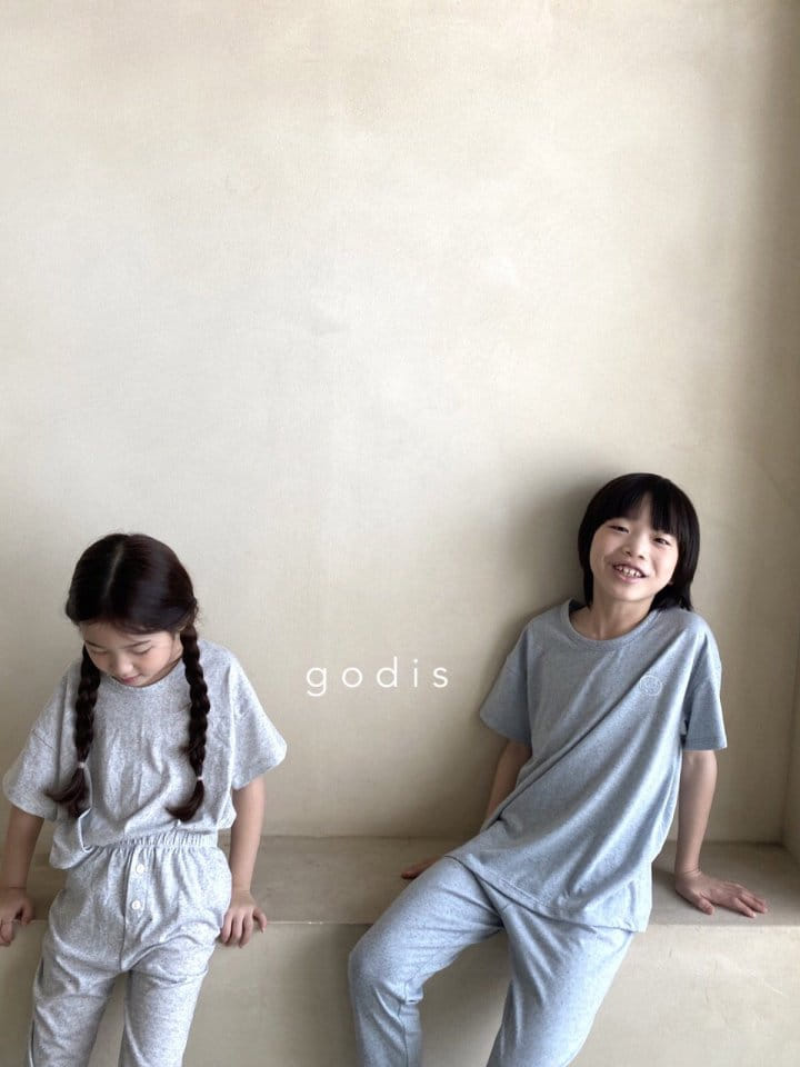 Godis - Korean Children Fashion - #minifashionista - Oreo Top Bottom Set - 2