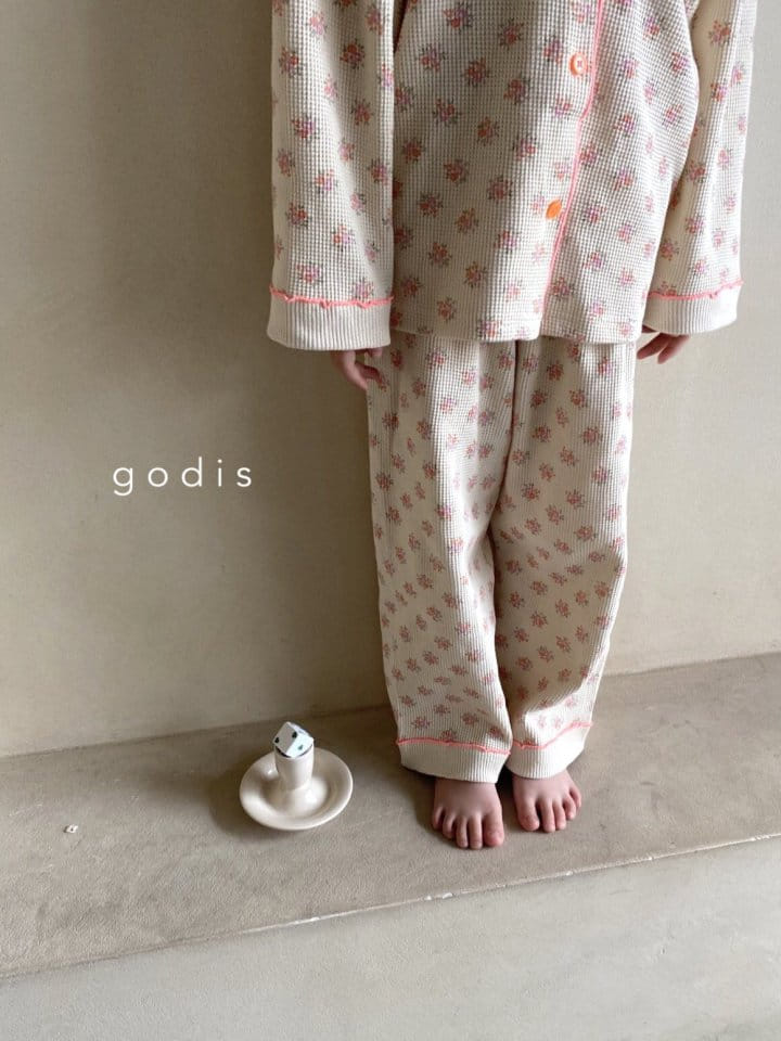 Godis - Korean Children Fashion - #prettylittlegirls - Waffle Pajama - 6