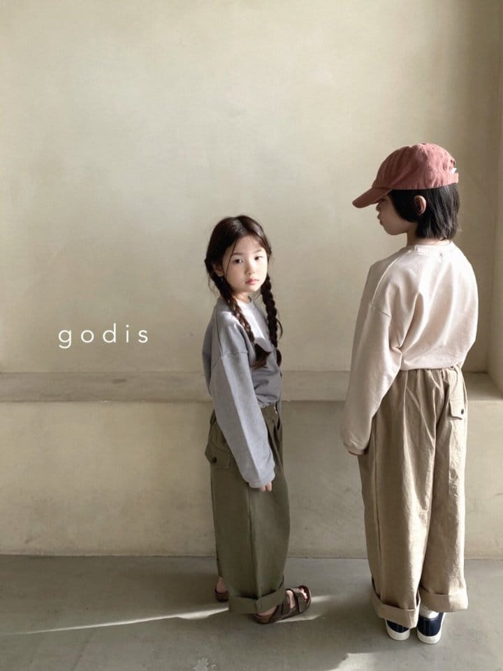 Godis - Korean Children Fashion - #stylishchildhood - Two tuck Pants - 2
