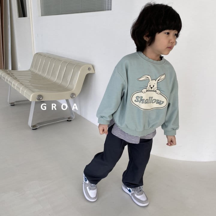 Groa - Korean Children Fashion - #Kfashion4kids - Rabbit Sweatshirt - 3