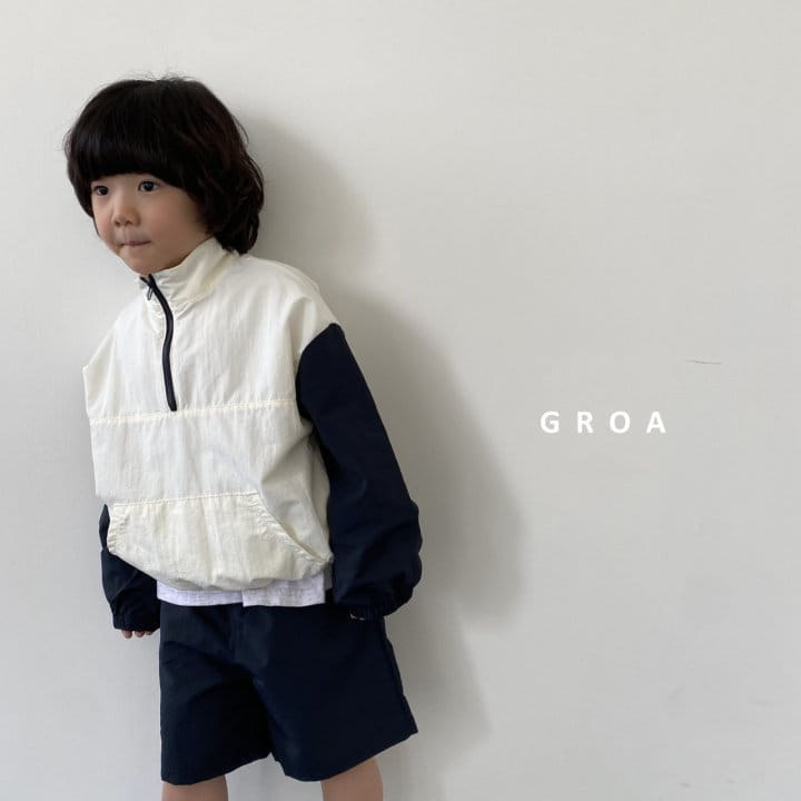 Groa - Korean Children Fashion - #discoveringself - Anorak Top Bottom Set - 4