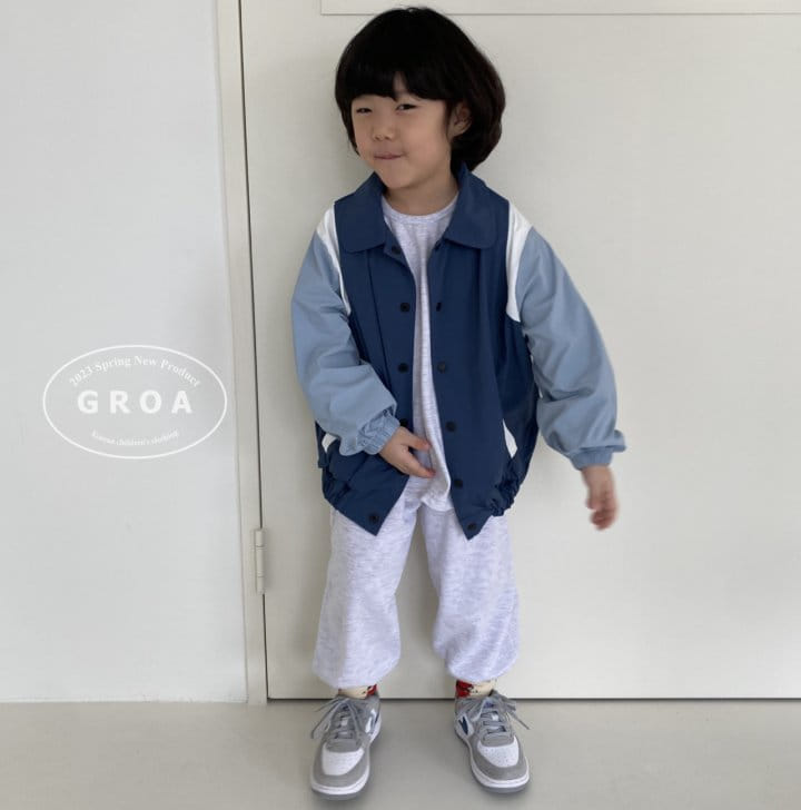 Groa - Korean Children Fashion - #kidsstore - Basity Windbreaker - 7