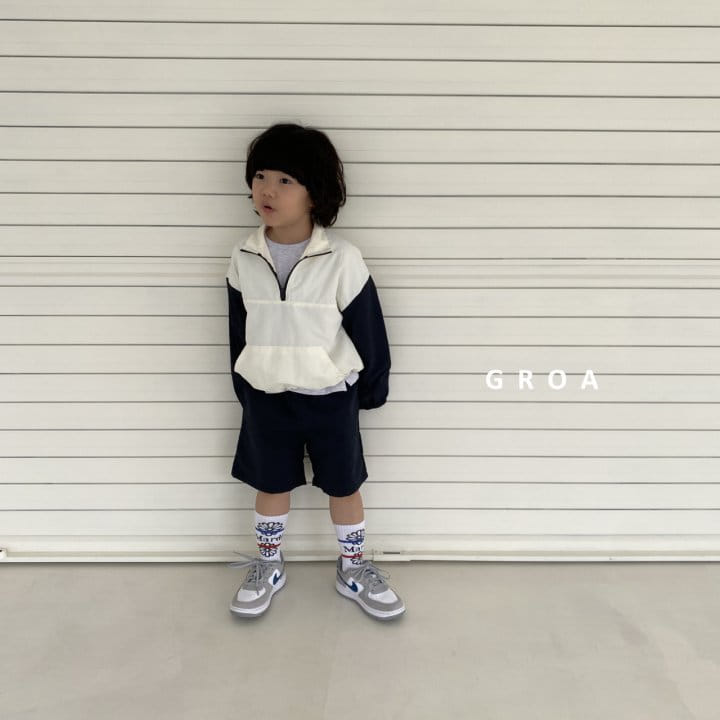 Groa - Korean Children Fashion - #kidzfashiontrend - Anorak Top Bottom Set - 7