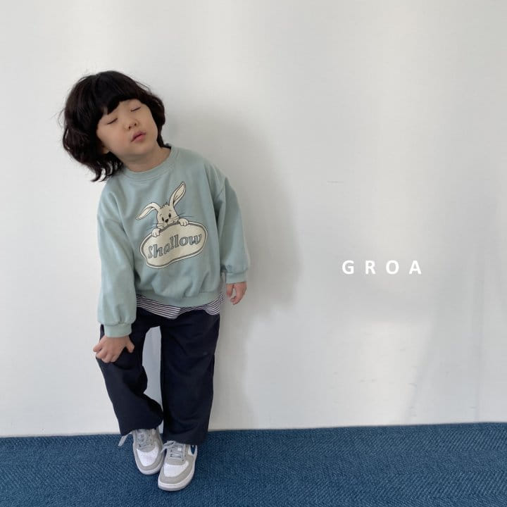 Groa - Korean Children Fashion - #kidzfashiontrend - Rabbit Sweatshirt - 2