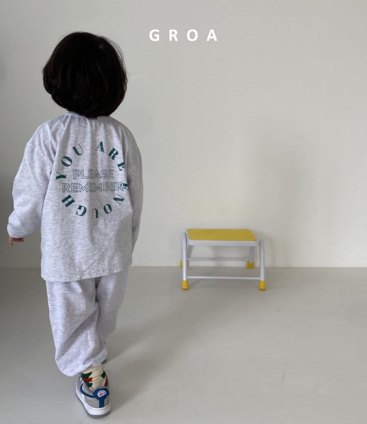 Groa - Korean Children Fashion - #littlefashionista - Enough Tee
