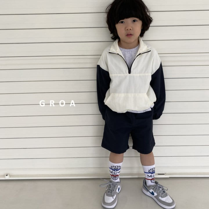 Groa - Korean Children Fashion - #littlefashionista - Anorak Top Bottom Set - 9
