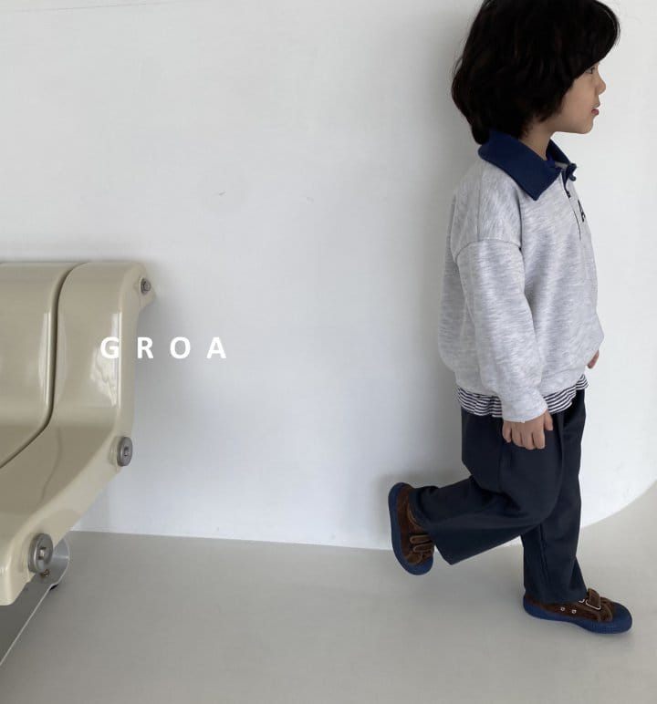 Groa - Korean Children Fashion - #magicofchildhood - ABC Half Sweatshirt - 7