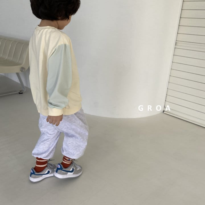 Groa - Korean Children Fashion - #magicofchildhood - Sleeves Color Sweatshirt - 4