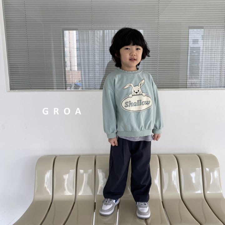 Groa - Korean Children Fashion - #minifashionista - Rabbit Sweatshirt - 6