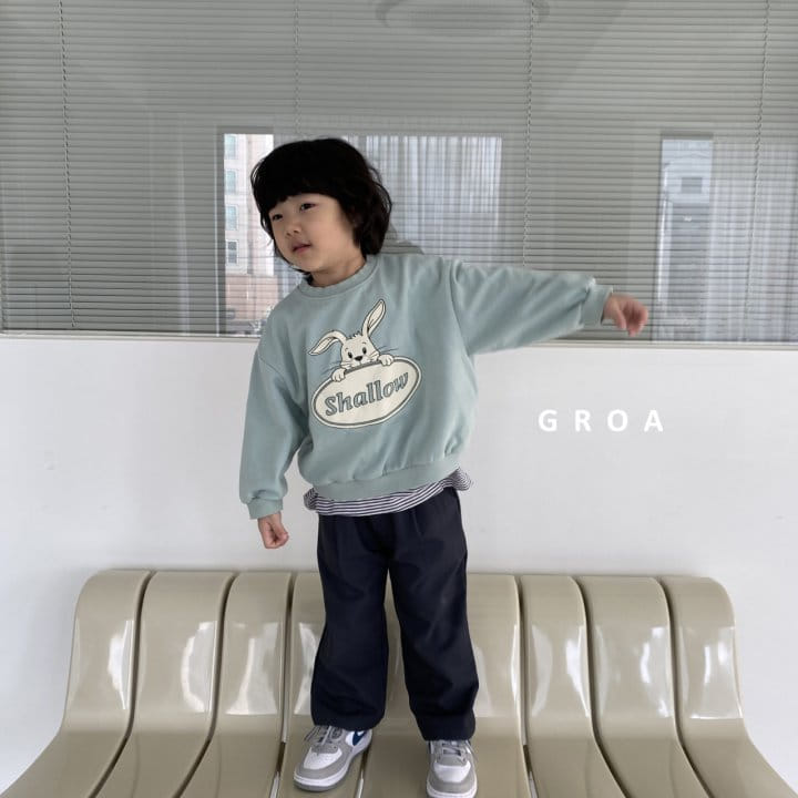 Groa - Korean Children Fashion - #prettylittlegirls - Rabbit Sweatshirt - 7