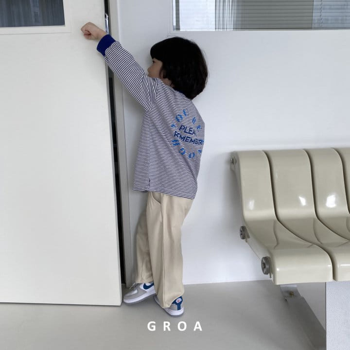 Groa - Korean Children Fashion - #todddlerfashion - Straight Pants - 3