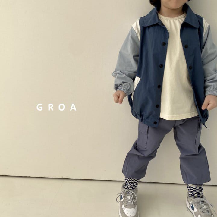 Groa - Korean Children Fashion - #toddlerclothing - Pocket Pants - 3