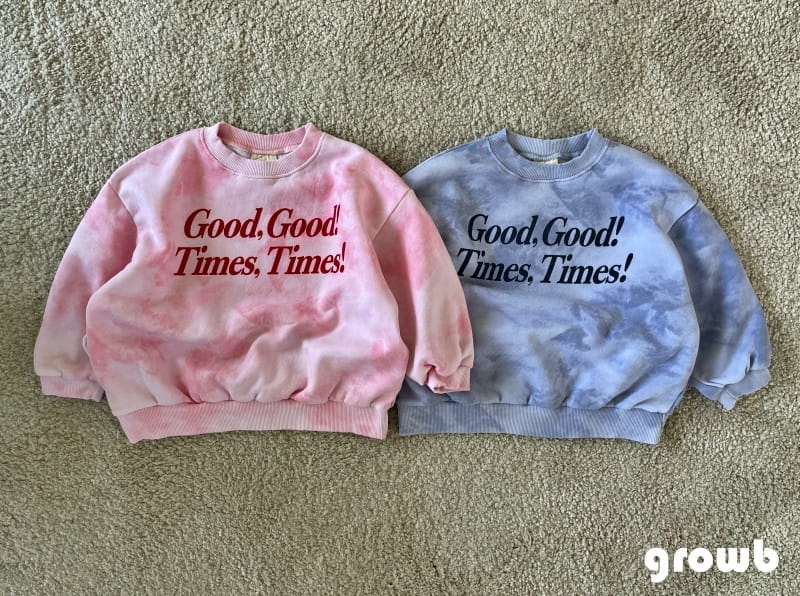 Grow B - Korean Children Fashion - #childrensboutique - Time Sweatshirt