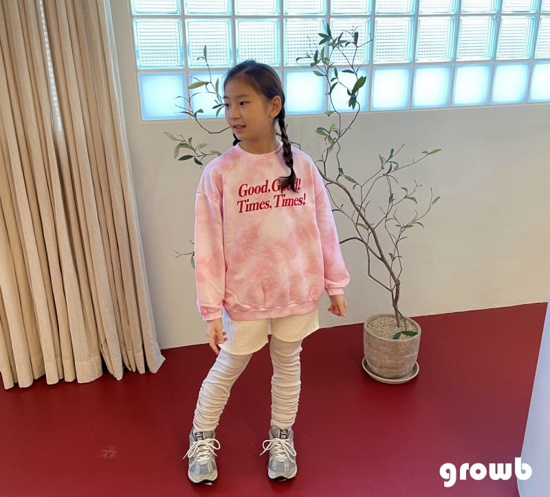 Grow B - Korean Children Fashion - #designkidswear - Time Sweatshirt - 2