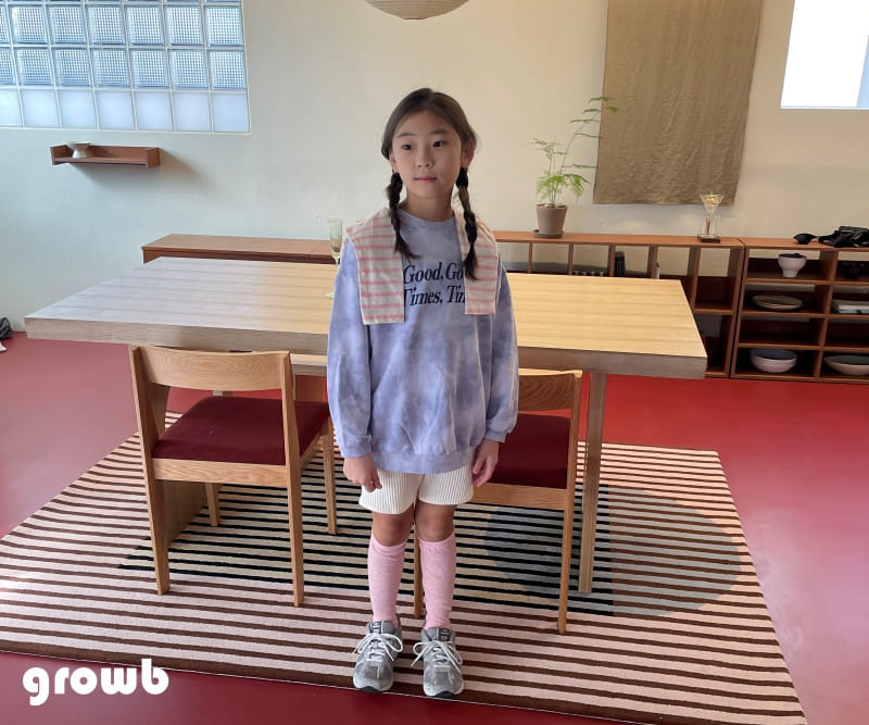 Grow B - Korean Children Fashion - #kidsstore - Time Sweatshirt - 6