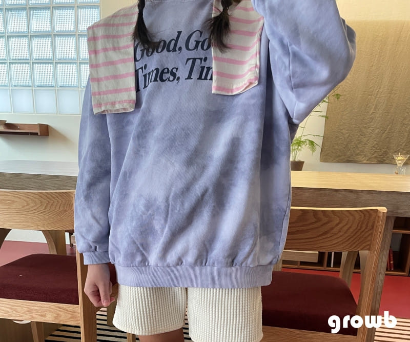 Grow B - Korean Children Fashion - #kidzfashiontrend - Time Sweatshirt - 7