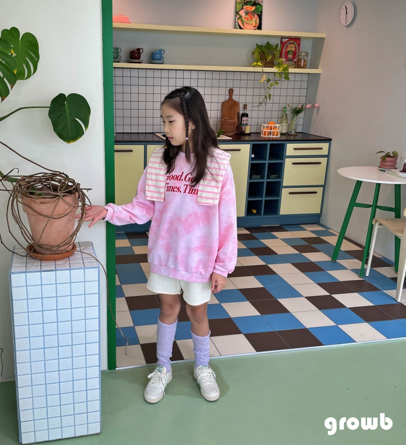 Grow B - Korean Children Fashion - #littlefashionista - Time Sweatshirt - 9