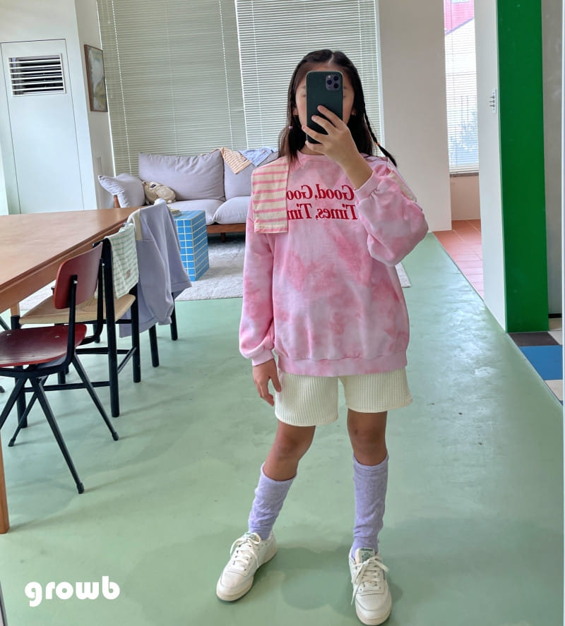 Grow B - Korean Children Fashion - #magicofchildhood - Time Sweatshirt - 10