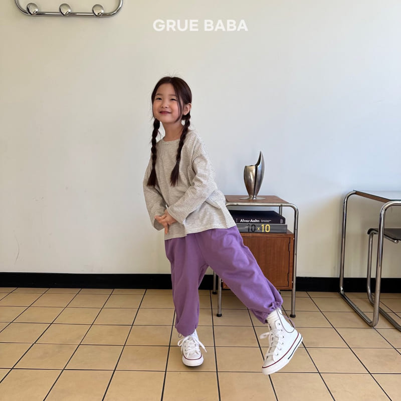 Grue Baba - Korean Children Fashion - #stylishchildhood - Bebe Tee - 4
