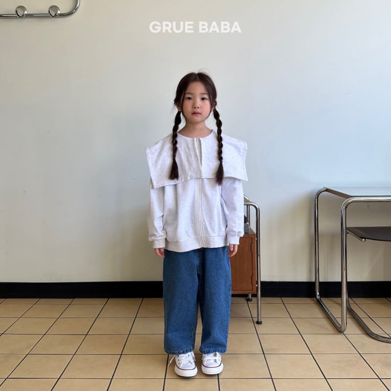 Grue Baba - Korean Children Fashion - #childrensboutique - Sailor Zip-up - 8