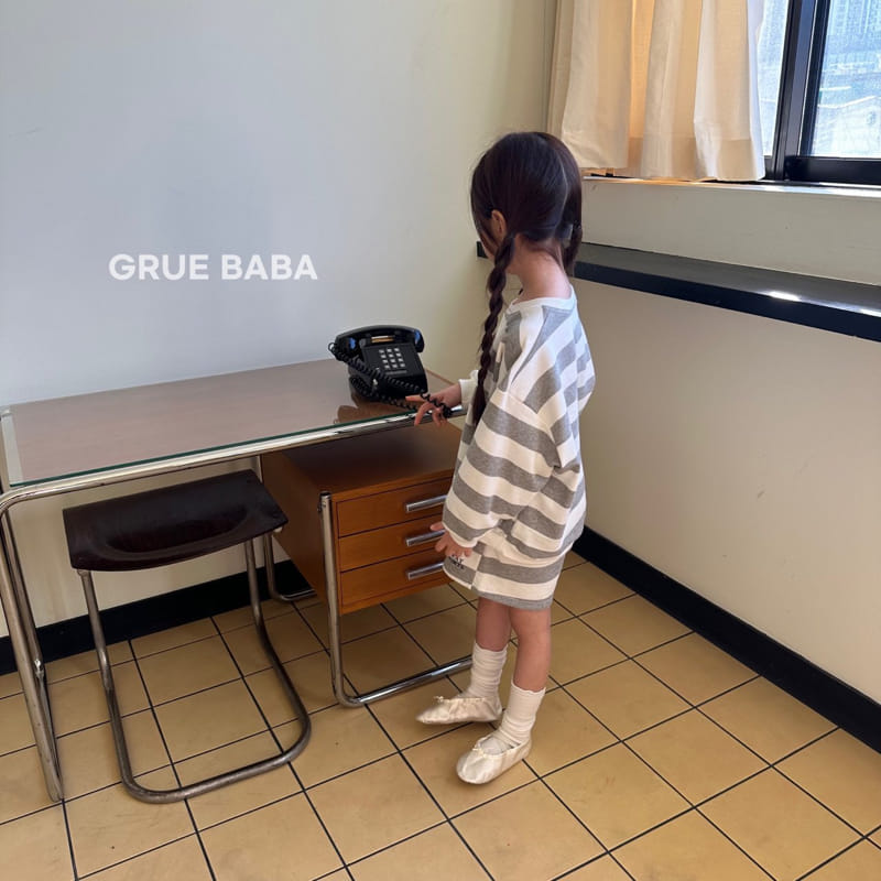Grue Baba - Korean Children Fashion - #childrensboutique - Sweet Top Bottom Set - 7