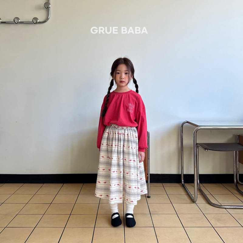 Grue Baba - Korean Children Fashion - #designkidswear - Dance Tee - 5