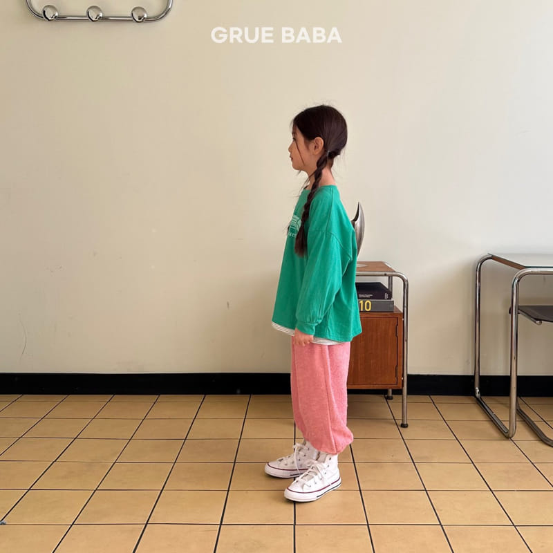Grue Baba - Korean Children Fashion - #discoveringself - Terry Pants