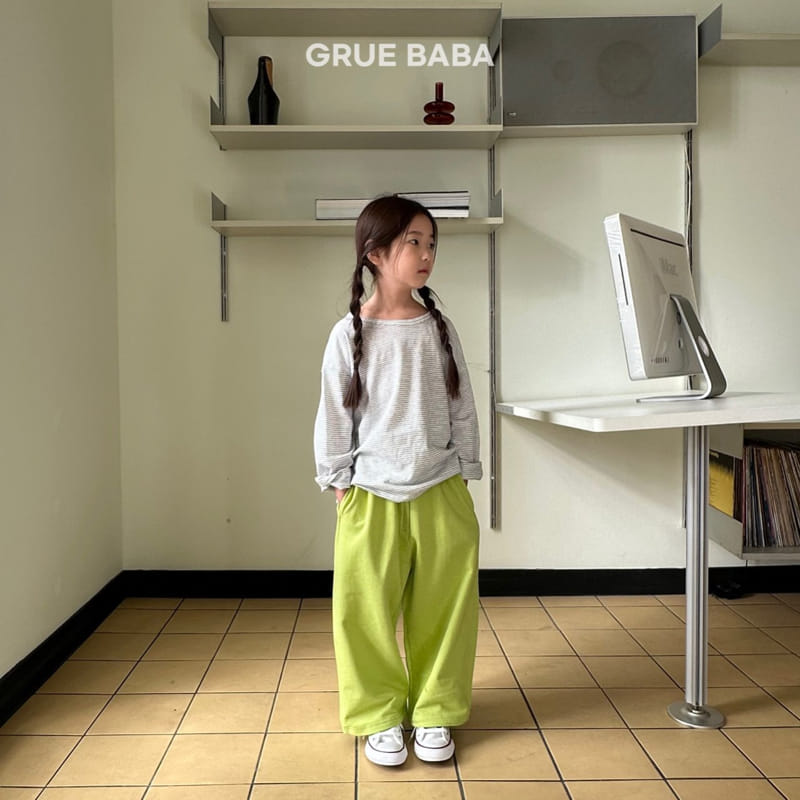 Grue Baba - Korean Children Fashion - #kidsshorts - Bebe Tee - 9