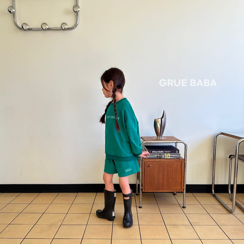 Grue Baba - Korean Children Fashion - #kidsstore - Sweet Top Bottom Set - 12