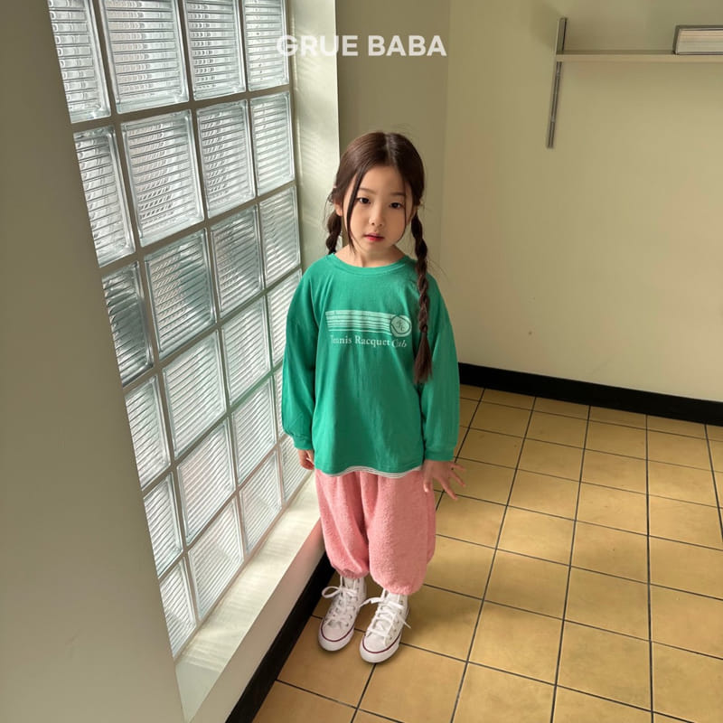 Grue Baba - Korean Children Fashion - #kidzfashiontrend - Terry Pants - 5