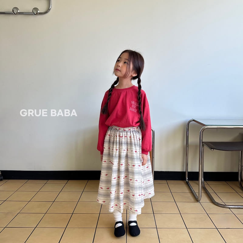 Grue Baba - Korean Children Fashion - #kidsstore - Twin Skirt - 4