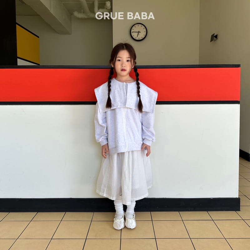 Grue Baba - Korean Children Fashion - #prettylittlegirls - Sailor Zip-up - 3