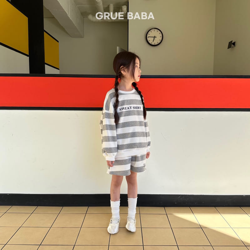 Grue Baba - Korean Children Fashion - #stylishchildhood - Sweet Top Bottom Set - 5