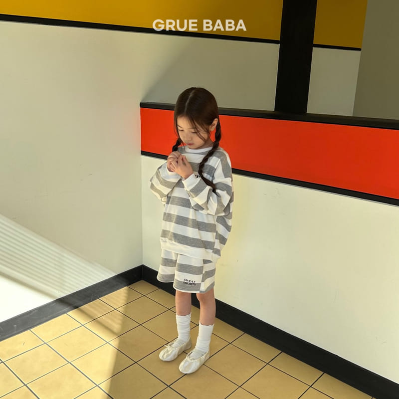 Grue Baba - Korean Children Fashion - #todddlerfashion - Sweet Top Bottom Set - 4