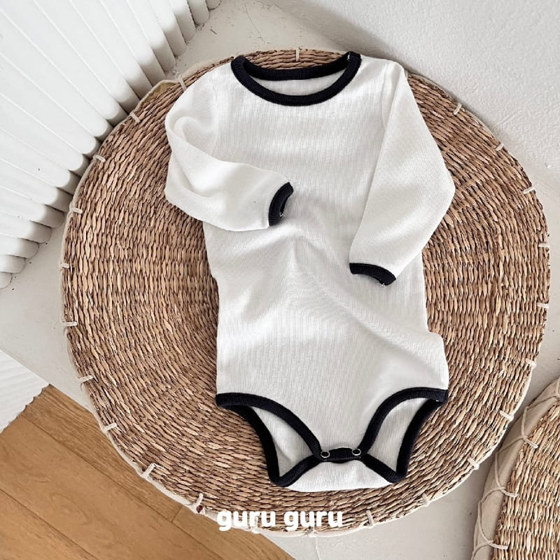 Guru Guru - Korean Baby Fashion - #babyboutique - Beret Bodysuit - 7