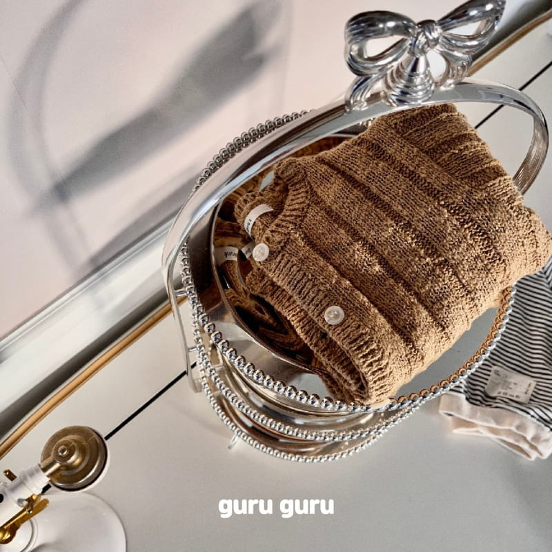Guru Guru - Korean Baby Fashion - #babyclothing - Pop Corn Cardigan - 6