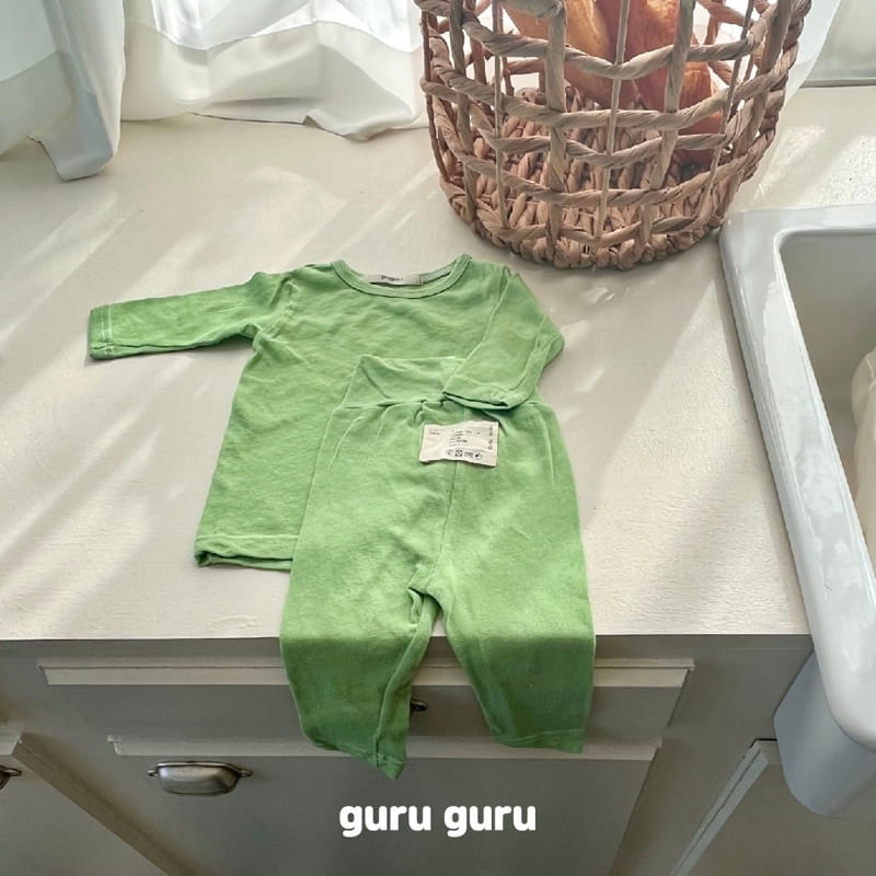Guru Guru - Korean Baby Fashion - #onlinebabyboutique - Marlang Top Bottom Set - 4