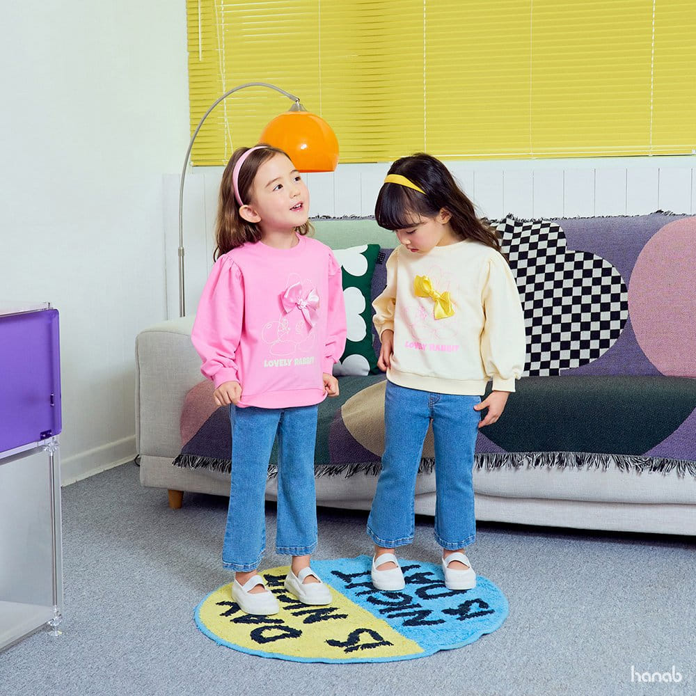 Hanab - Korean Children Fashion - #childofig - Ribbon Sweatshirt - 10