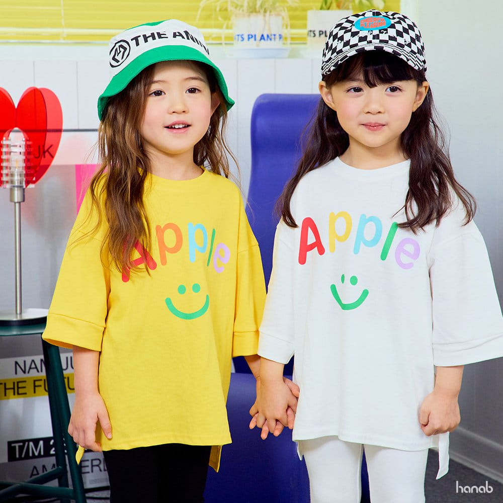 Hanab - Korean Children Fashion - #childofig - Apple Top Bottom Set - 9