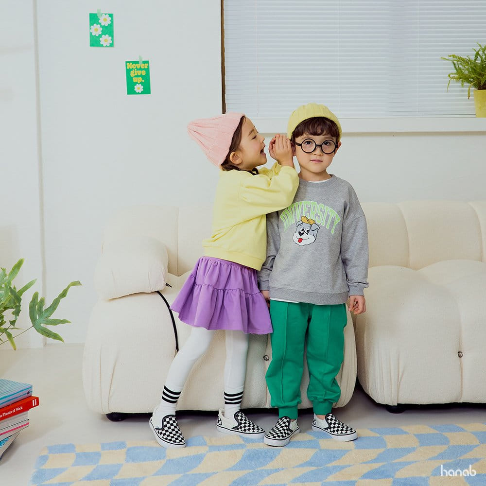 Hanab - Korean Children Fashion - #childofig - University Top Bottom Set - 7
