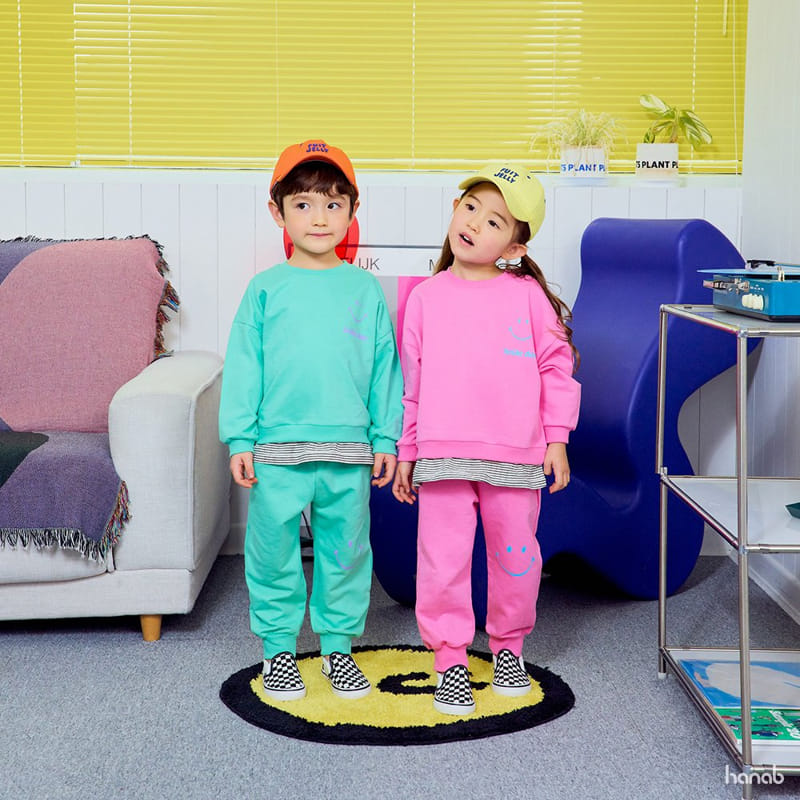 Hanab - Korean Children Fashion - #childofig - Smile Day Top Bottom Set - 10