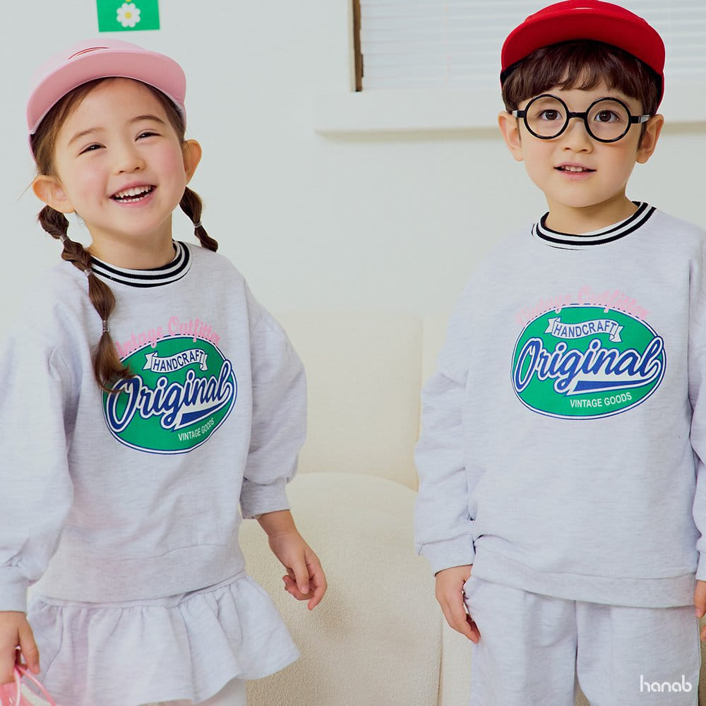 Hanab - Korean Children Fashion - #childofig - Original Top Bottom Set - 4