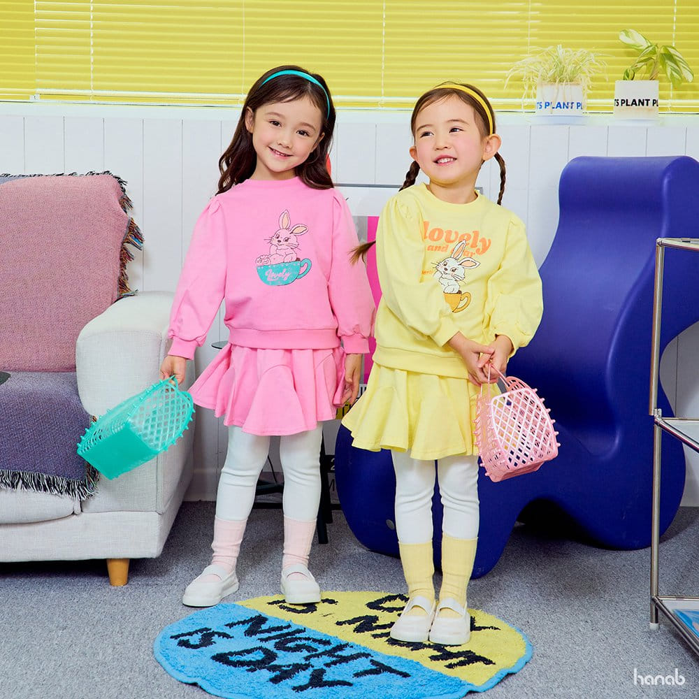 Hanab - Korean Children Fashion - #fashionkids - Barnie Top Bottom Set - 12