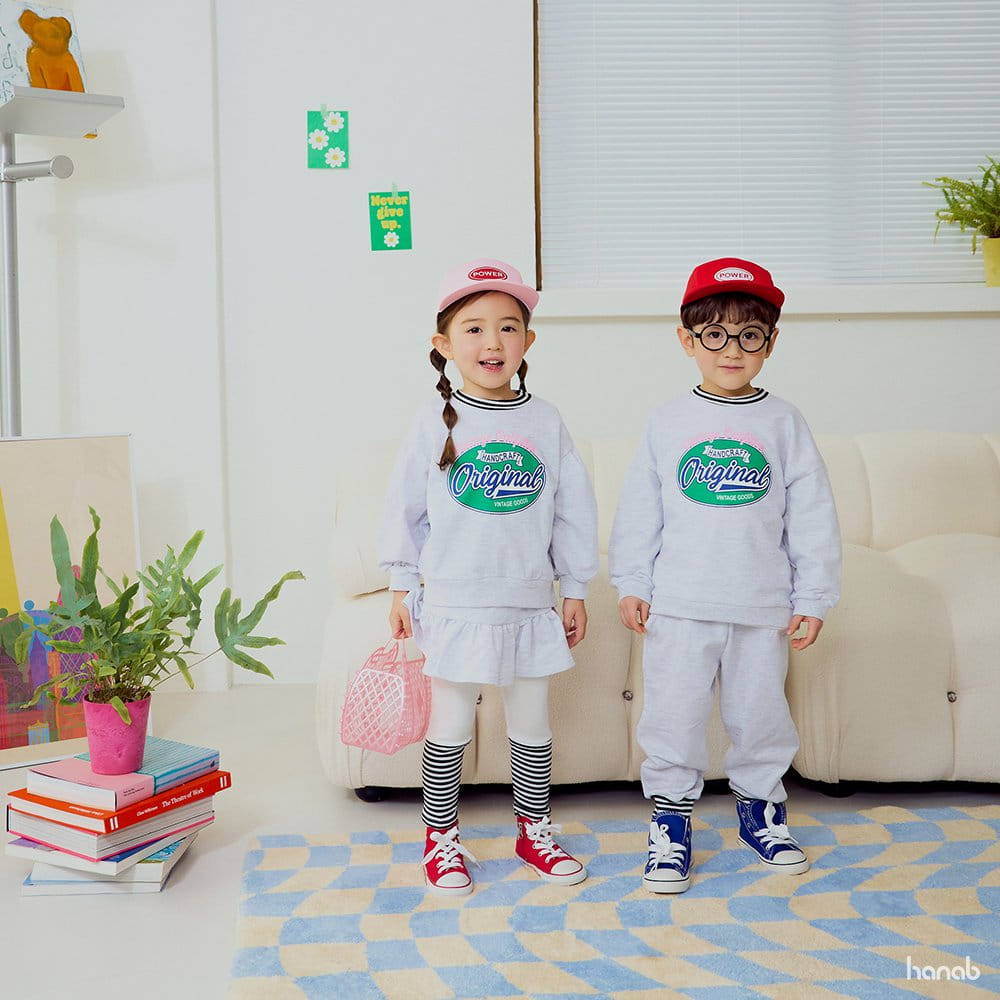 Hanab - Korean Children Fashion - #fashionkids - Original Top Bottom Set - 7