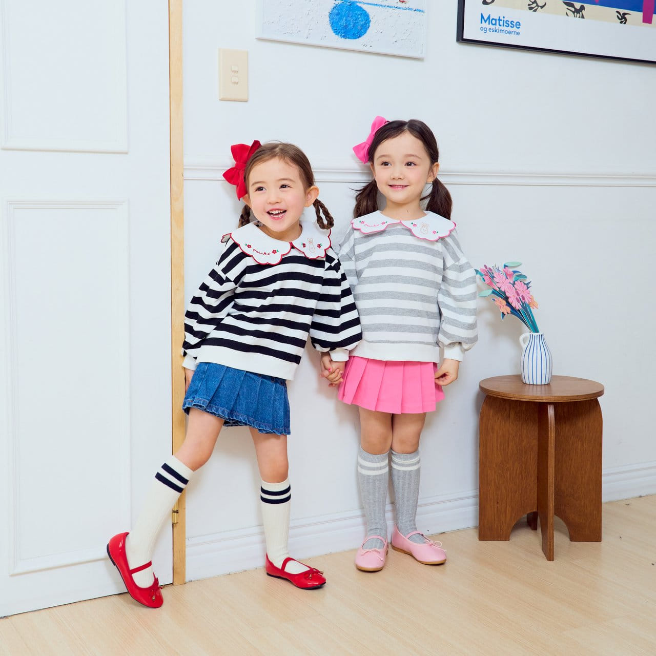 Hanab - Korean Children Fashion - #fashionkids - Wrinkle Skirt Pants - 5